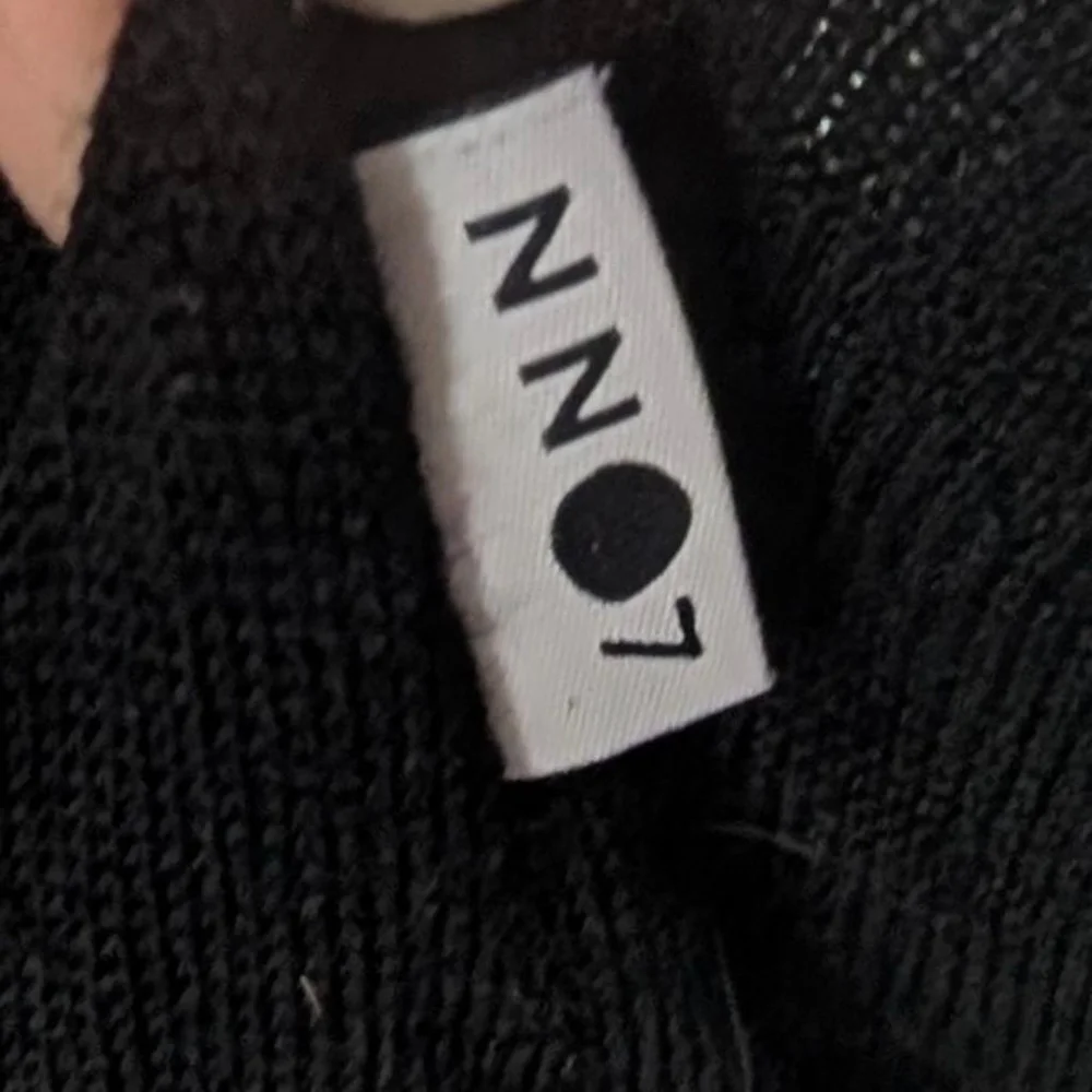 NN07 Harry Black Italian Yarn Crewneck Sweater